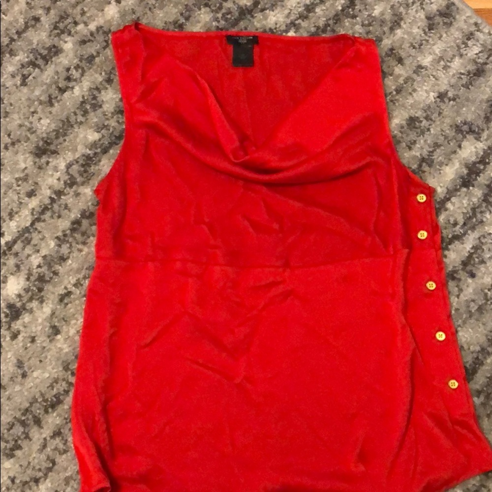 Red dress shirt